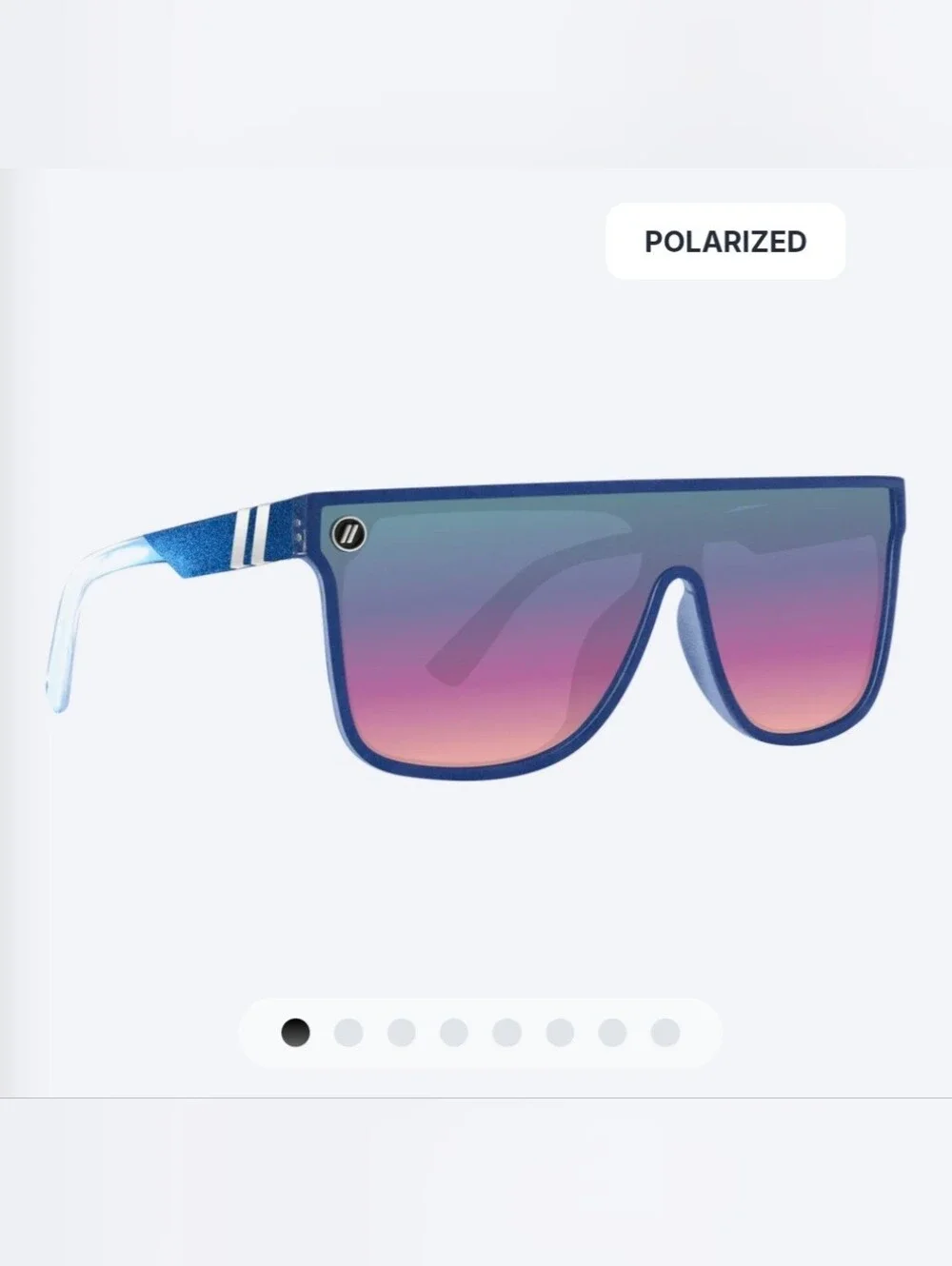 Men’s Women's Unisex Blenders Discomania Polarized Mirrored Sunglasses